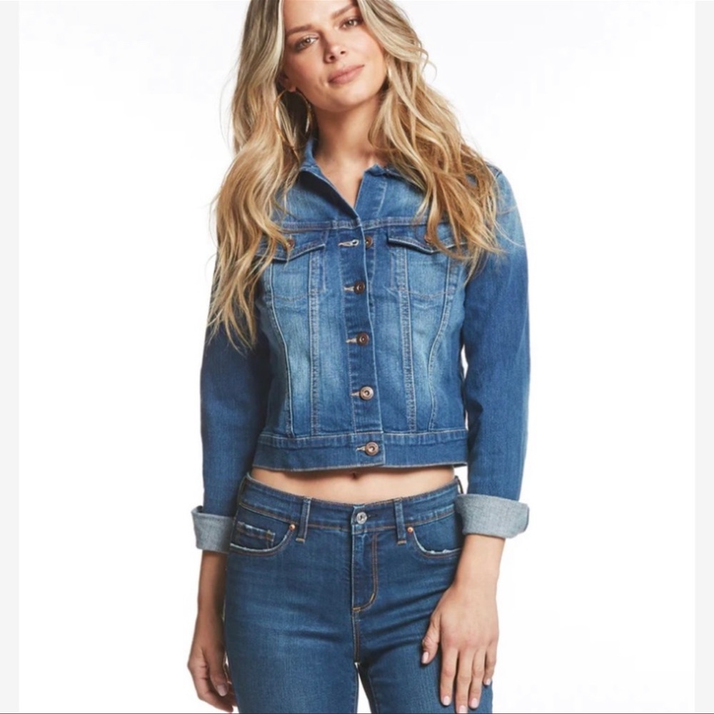 Jessica Simpson Denim jean wash jacket xs